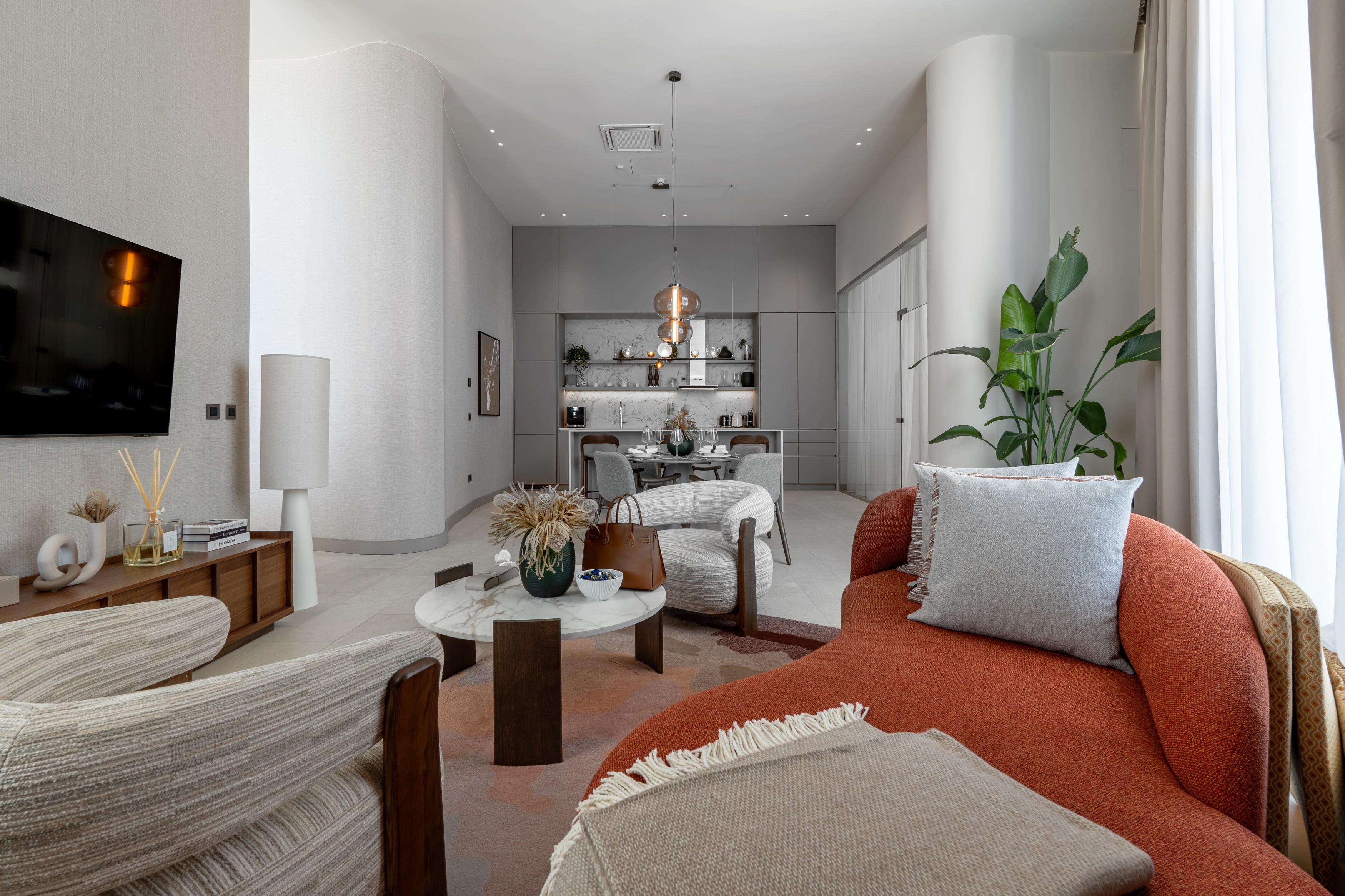 Interijer apartmana, studio Atellior